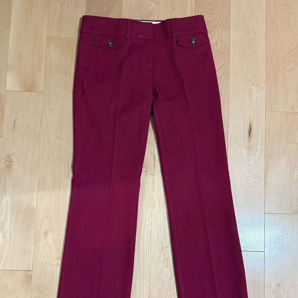LOFT Petite Trousers with Button Pockets in Marisa Fit